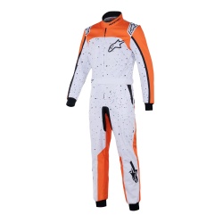 thumbnail image 2 of Jueshanzj One-Piece Kart Racing Suit - Polyester Track Suit With Quilting, Elastic Cuffs & Adjustable Belt 2 of 11