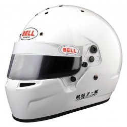 Bell RS7-K White Kart Helmet