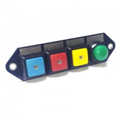 Cartek PDM Switch Panel 4W Coloured/Push Start