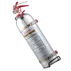 Lifeline Polished AFFF Hand Held Fire Extinguisher 1.0 Ltr