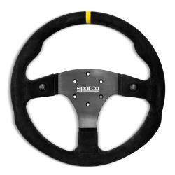 Sparco 330B Steering Wheel Black Suede