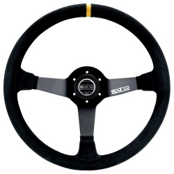 Sparco 368 Steering Wheel Black Suede