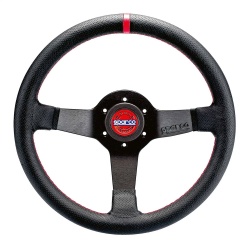 Sparco Champion Steering Wheel Black Suede