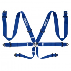 Sparco Club Racer Steel 6 Point Harness