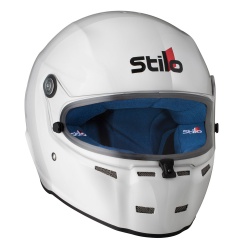 Stilo ST5 FN KRT Kart Helmet White Blue Lining