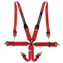TRS Magnum 6 Point HANS Harness