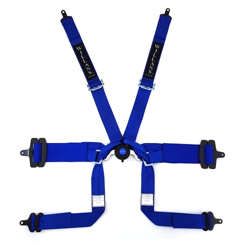 Willans Club 623 6 Point Single Seater FHR Harness